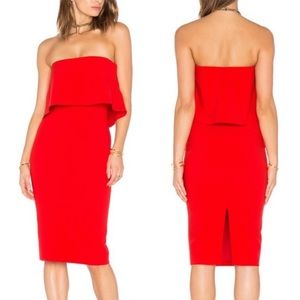 Likely - driggs strapless dress